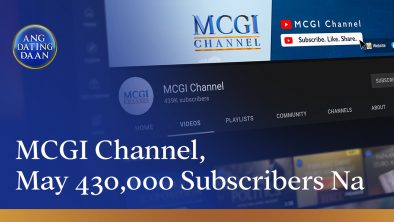 MCGI Channel on YouTube