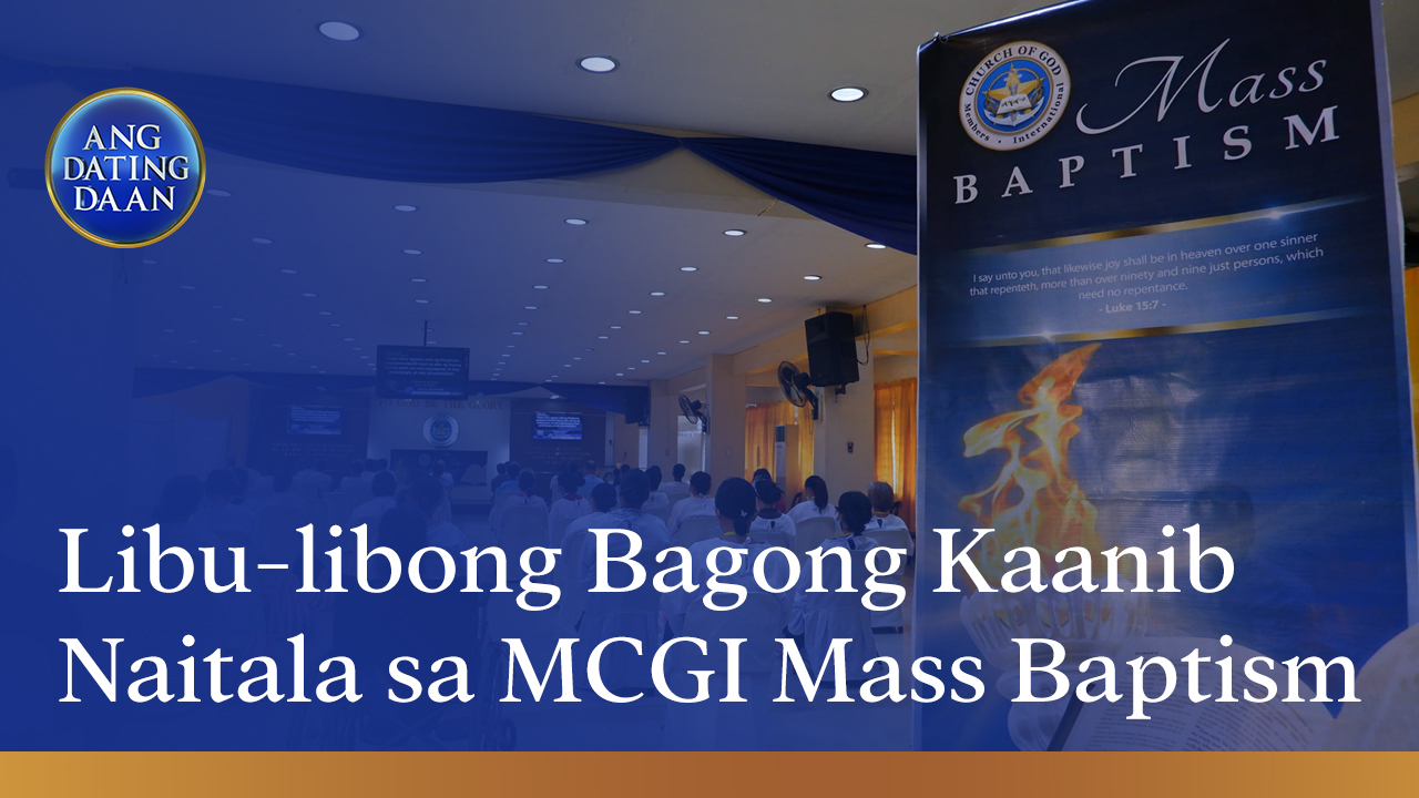 MCGI Mass Baptism