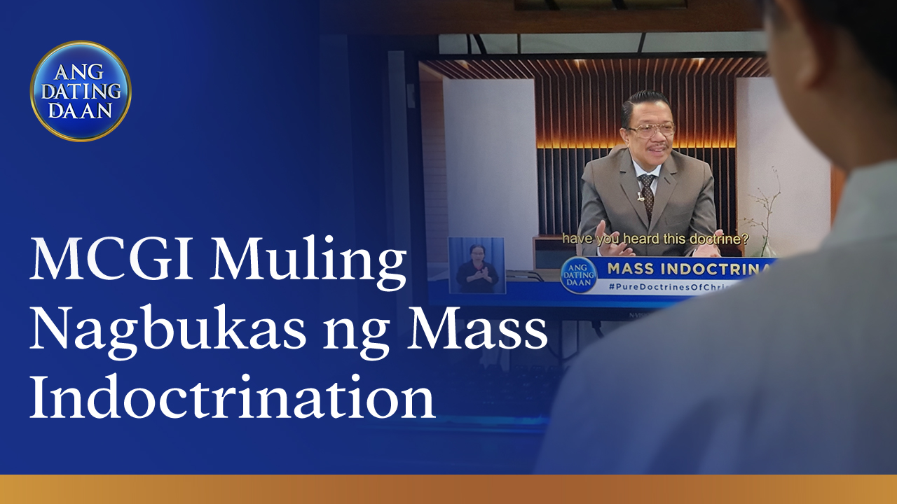 MCGI Mass Indoctrination