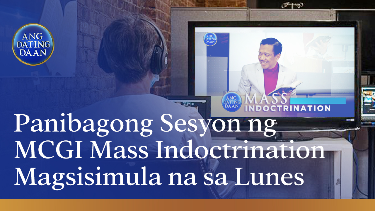 MCGI Mass Indoctrination